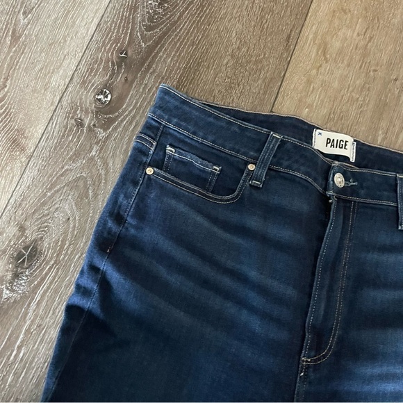 PAIGE Claudine Plus Flare Jean Size 32 Color Devoted - Picture 11 of 15